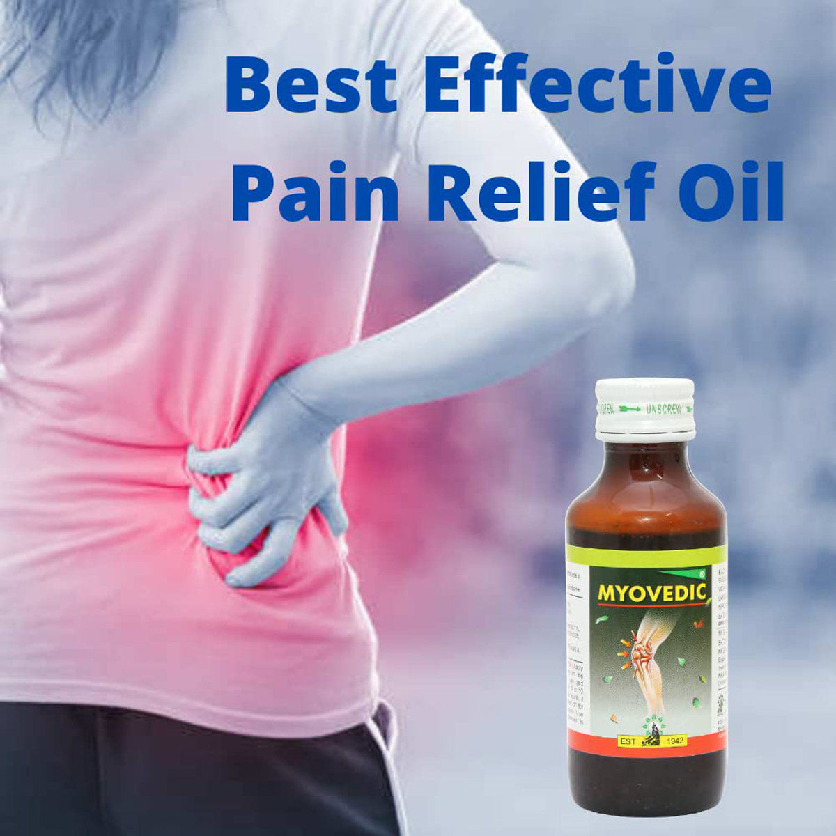 Myovedic Massage Oil, 100 ml, Pack of 1 Myovedic Massage Oil, 100 ml, Pack of 1