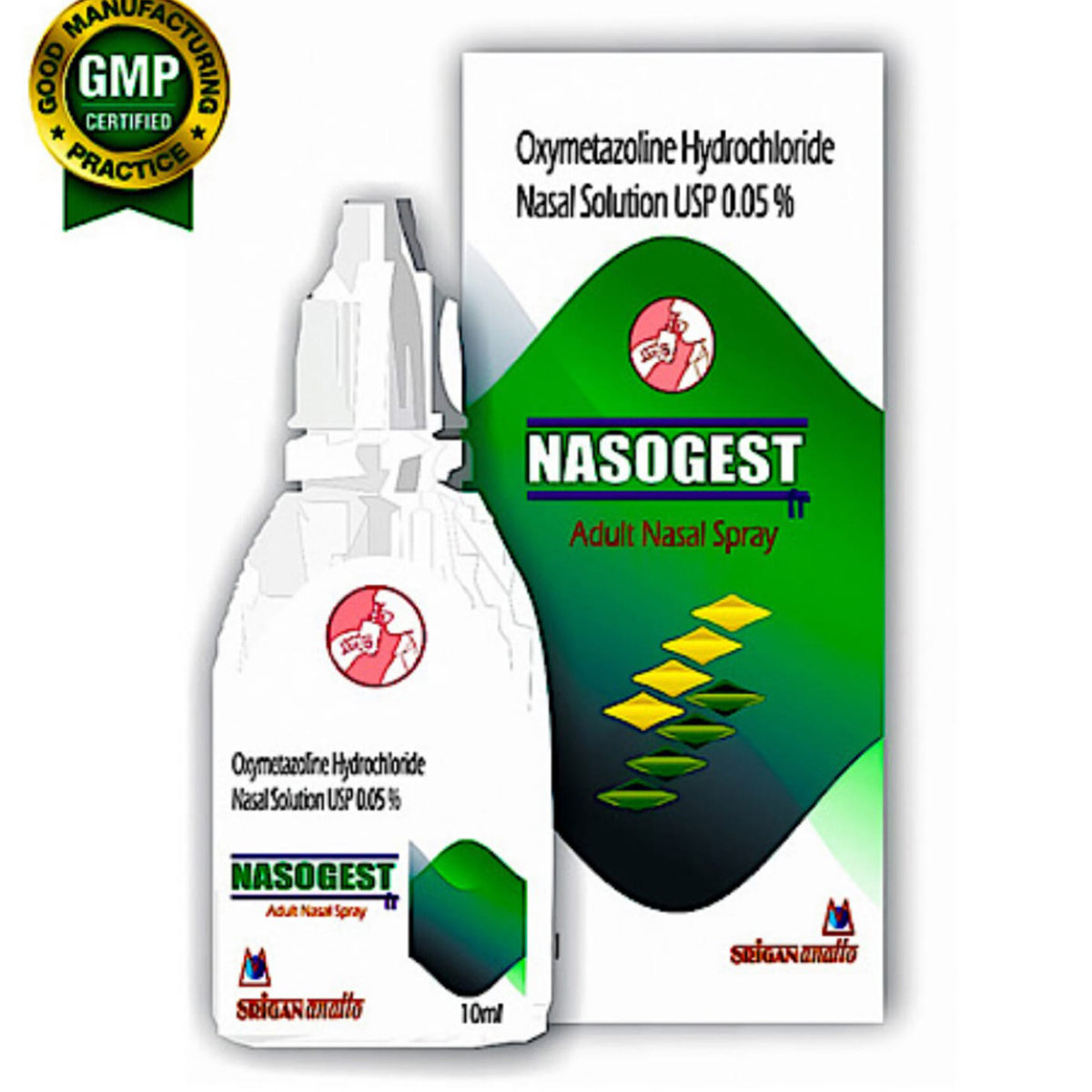 Nasogest FR 0.05% Adult Nasal Spray 10 ml, Pack of 1 SPRAY Nasogest FR 0.05% Adult Nasal Spray 10 ml, Pack of 1 SPRAY