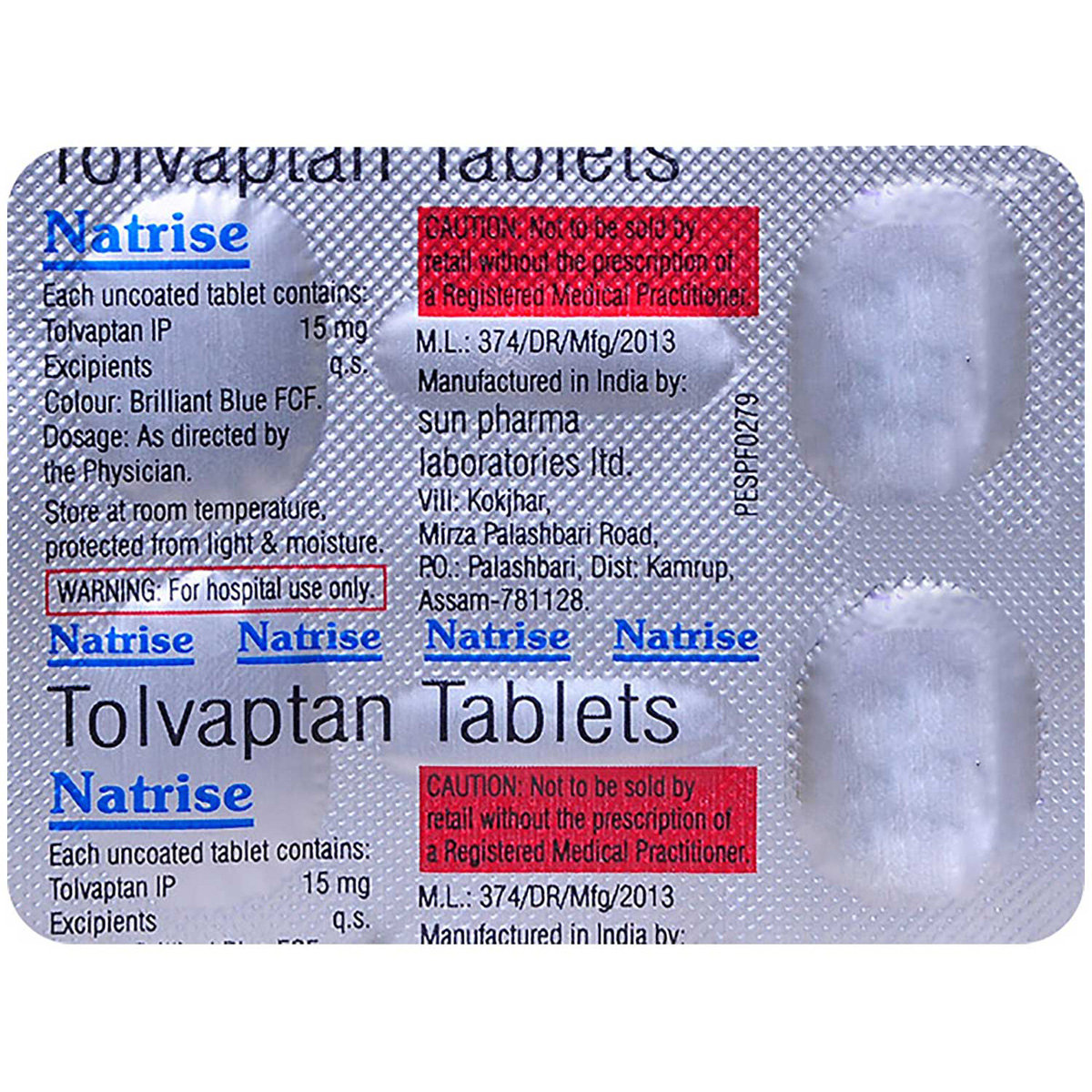 Natrise Tablet 4's, Pack of 4 TABLETS Natrise Tablet 4's, Pack of 4 TABLETS