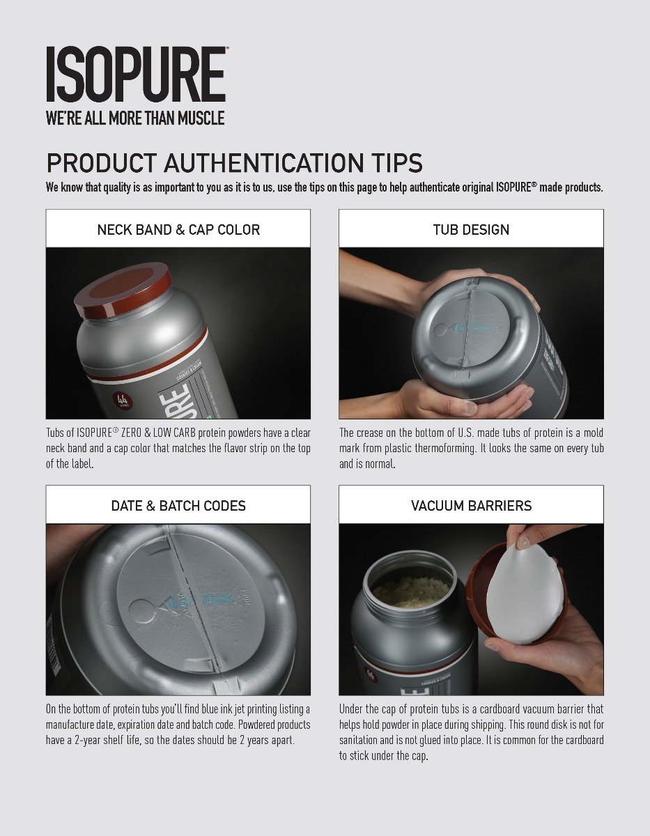 Isopure Zero Carb 100% Whey Protein Isolate Creamy Vanilla Flavour Powder, 3 lb, Pack of 1 Isopure Zero Carb 100% Whey Protein Isolate Creamy Vanilla Flavour Powder, 3 lb, Pack of 1