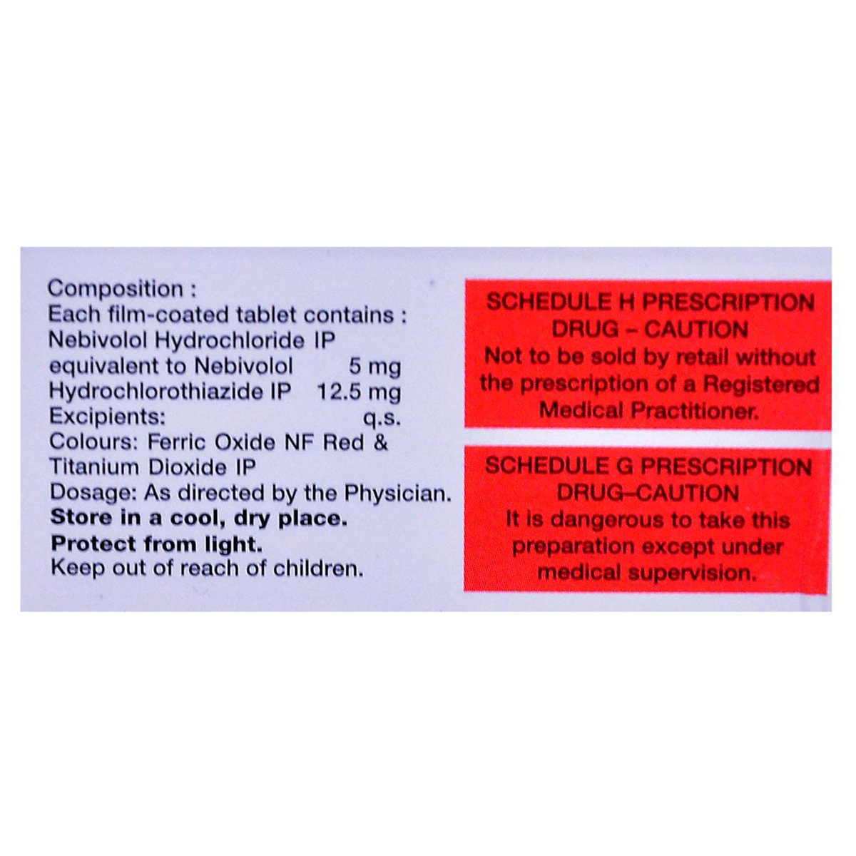 Nebi H Tablet 10's, Pack of 10 TABLETS Nebi H Tablet 10's, Pack of 10 TABLETS