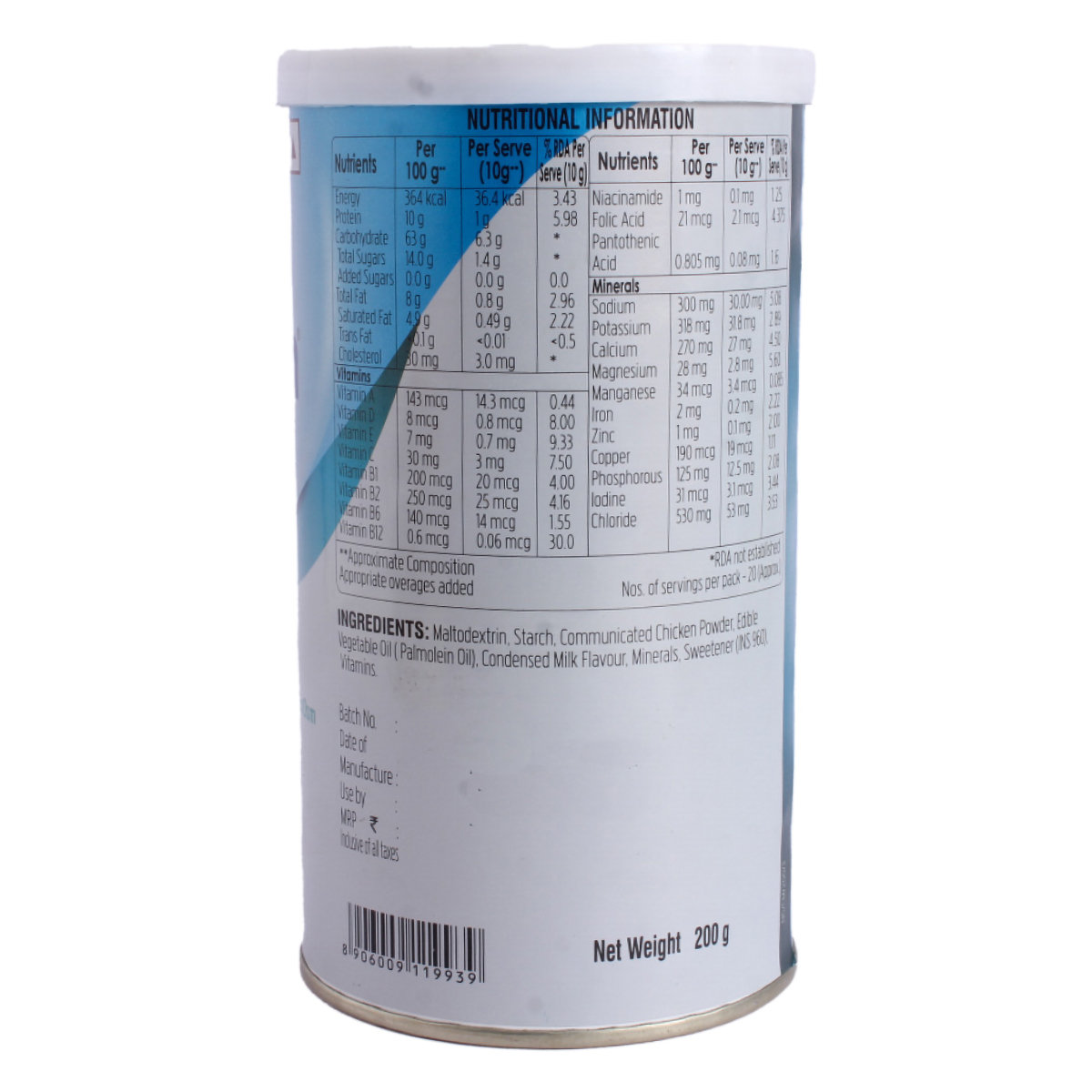 Neogain Powder, 200 gm Tin, Pack of 1 Neogain Powder, 200 gm Tin, Pack of 1