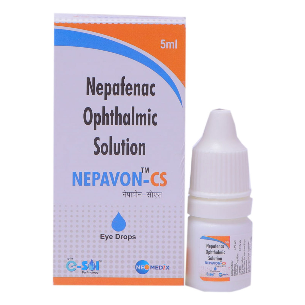 Nepavon-CS Eye Drops 5 ml, Pack of 1 EYE DROPS Nepavon-CS Eye Drops 5 ml, Pack of 1 EYE DROPS