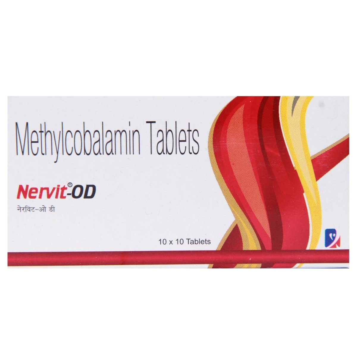 Nervit OD Tablet 10's, Pack of 10 TabletS Nervit OD Tablet 10's, Pack of 10 TabletS