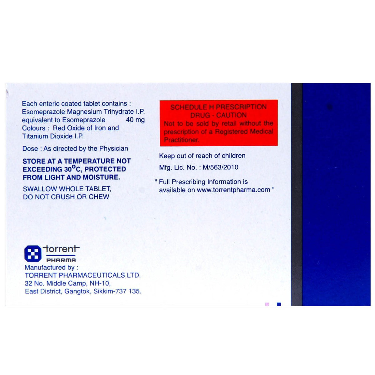 Nexpro-40 Tablet 15's, Pack of 15 TABLETS Nexpro-40 Tablet 15's, Pack of 15 TABLETS