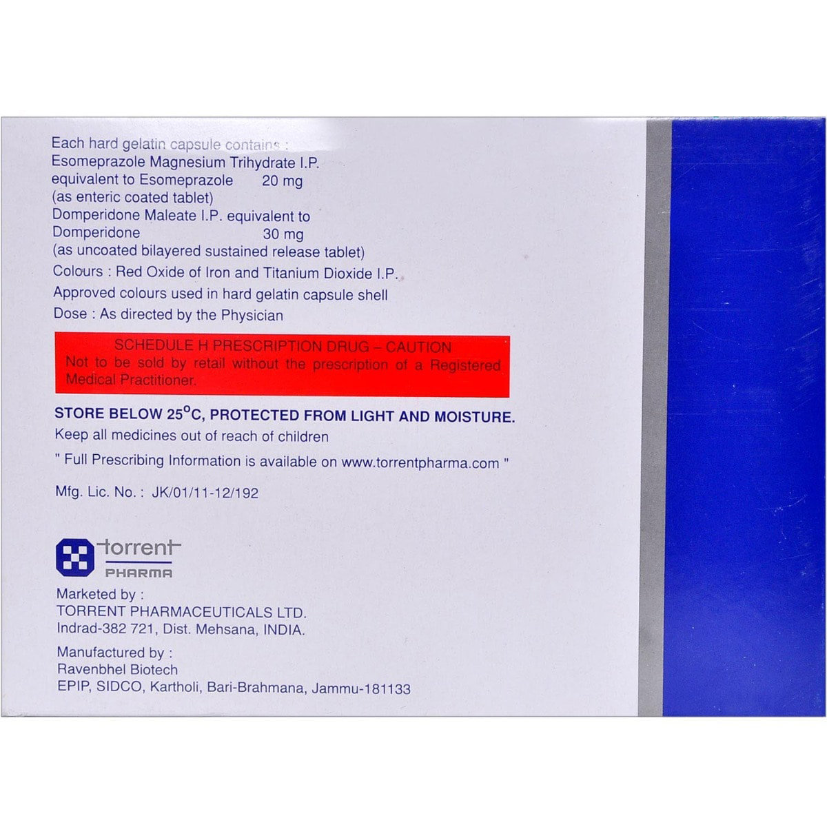 Nexpro RD 20 Capsule 10's, Pack of 10 CAPSULES Nexpro RD 20 Capsule 10's, Pack of 10 CAPSULES