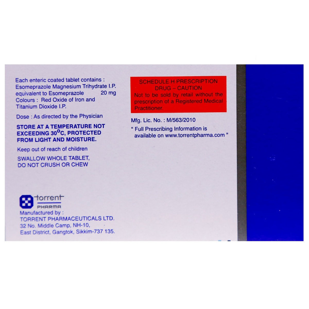 Nexpro-20 Tablet 15's, Pack of 15 TABLETS Nexpro-20 Tablet 15's, Pack of 15 TABLETS