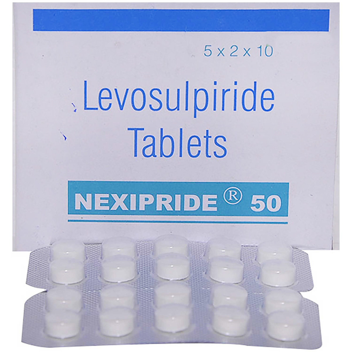 Nexipride 50 Tablet 10's, Pack of 10 TABLETS Nexipride 50 Tablet 10's, Pack of 10 TABLETS