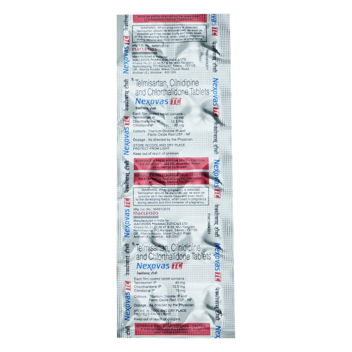 Nexovas TC Tablet 10's, Pack of 10 TABLETS Nexovas TC Tablet 10's, Pack of 10 TABLETS