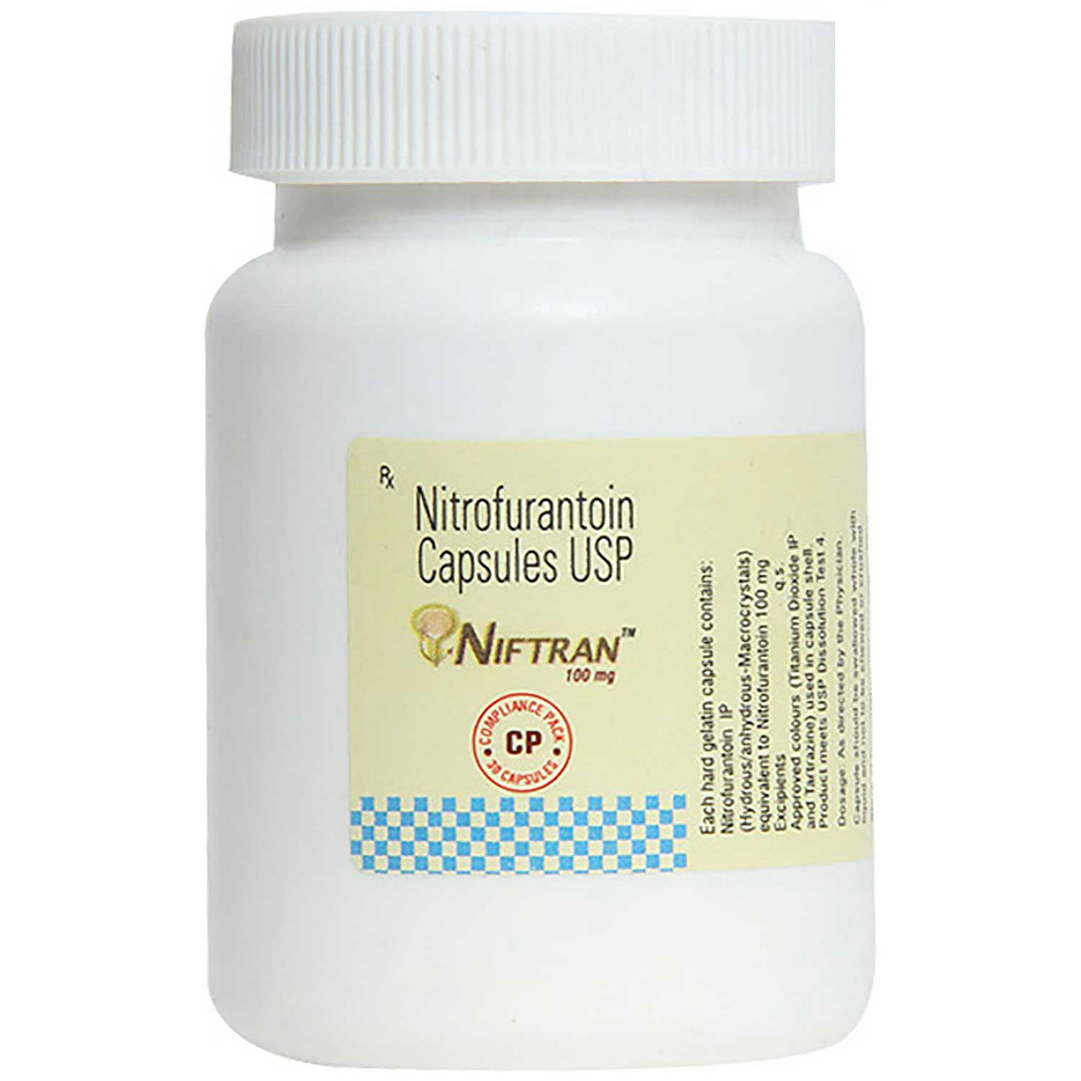Niftran 100 mg Tablet 30's, Pack of 1 TABLET Niftran 100 mg Tablet 30's, Pack of 1 TABLET