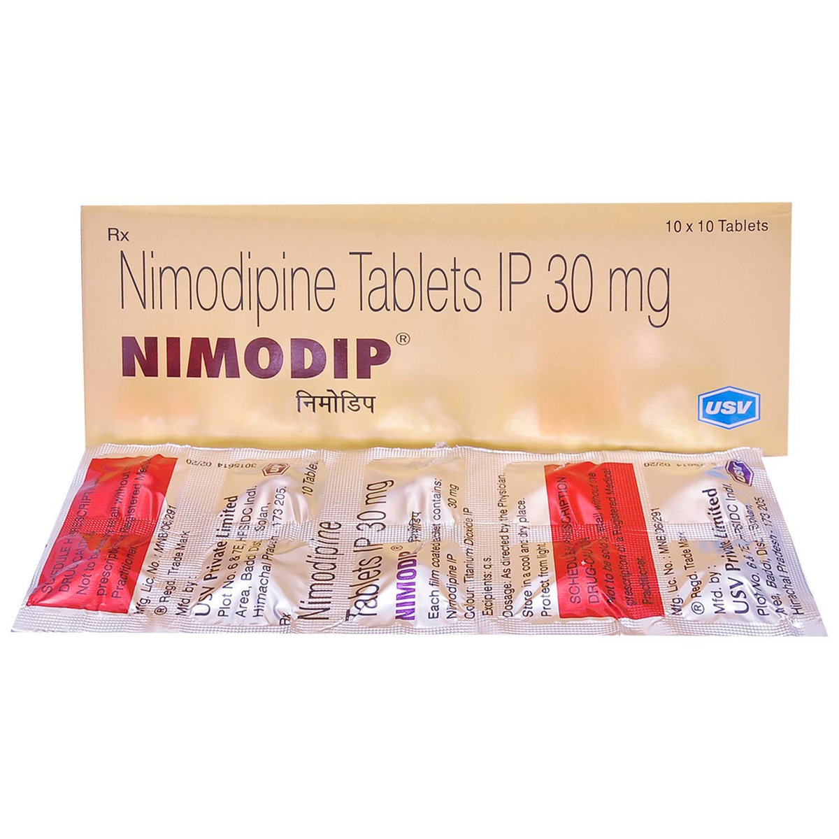 Nimodip Tablet 10's, Pack of 10 TABLETS Nimodip Tablet 10's, Pack of 10 TABLETS