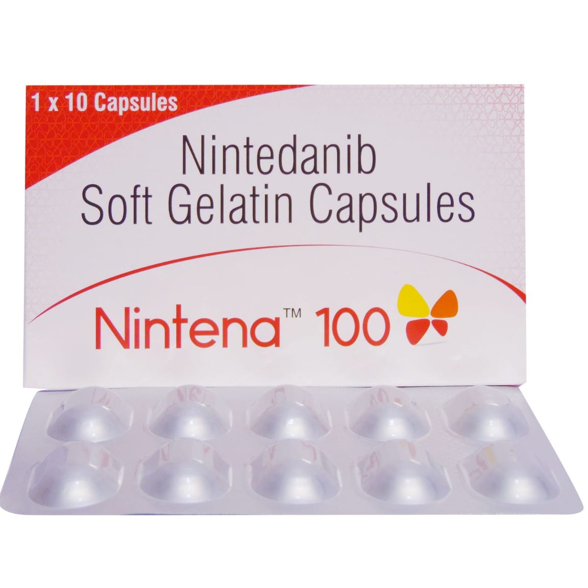 Nintena 100 mg Soft Gelatin Capsule 10's, Pack of 10 CAPSULES Nintena 100 mg Soft Gelatin Capsule 10's, Pack of 10 CAPSULES