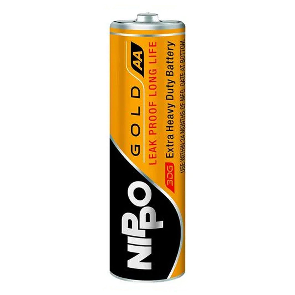 Nippo Gold AA Battery, 1 Count, Pack of 1 Nippo Gold AA Battery, 1 Count, Pack of 1