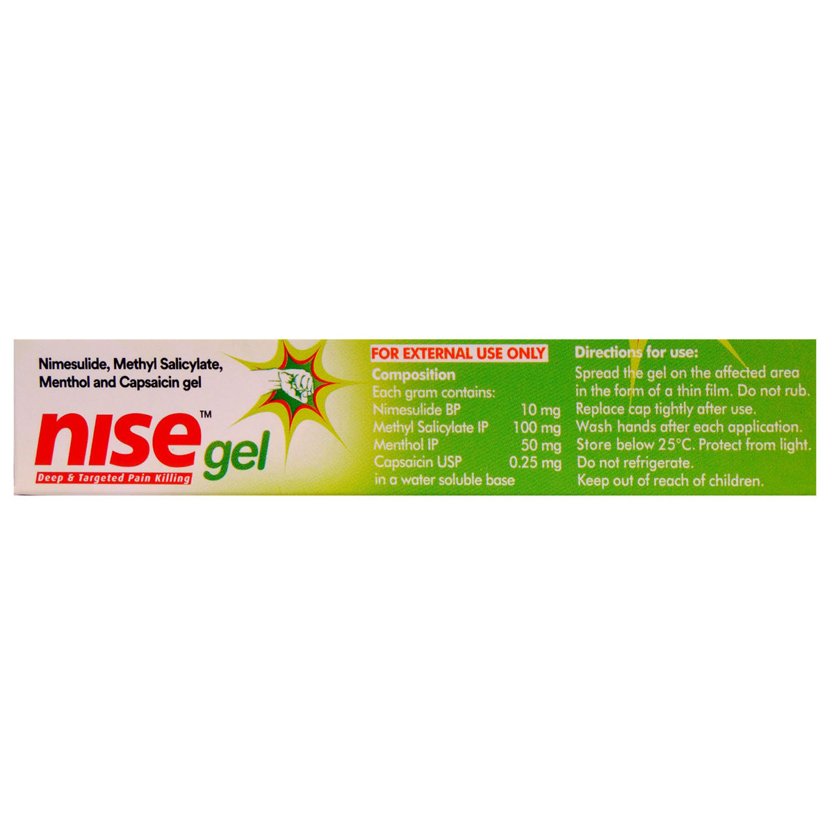 Nise Gel 30 gm, Pack of 1 GEL Nise Gel 30 gm, Pack of 1 GEL