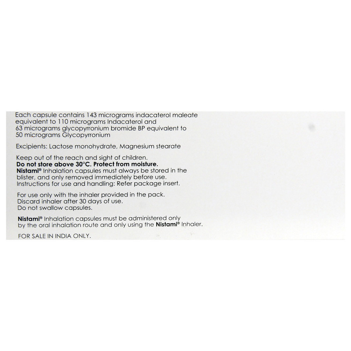 Nistami Inhaler Kit 1's, Pack of 1 KIT Nistami Inhaler Kit 1's, Pack of 1 KIT