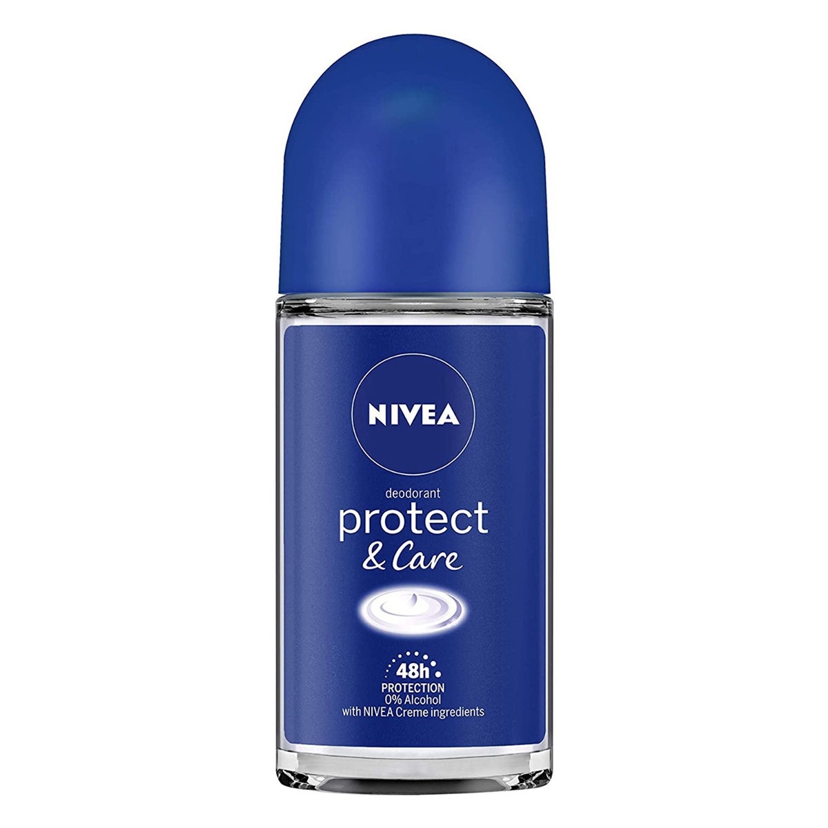 Nivea Protect & Care Deodorant Roll-On, 50 ml, Pack of 1 Nivea Protect & Care Deodorant Roll-On, 50 ml, Pack of 1