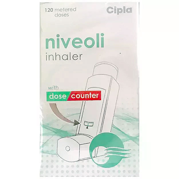 Niveoli Inhaler 120 mdi, Pack of 1 INHALER Niveoli Inhaler 120 mdi, Pack of 1 INHALER
