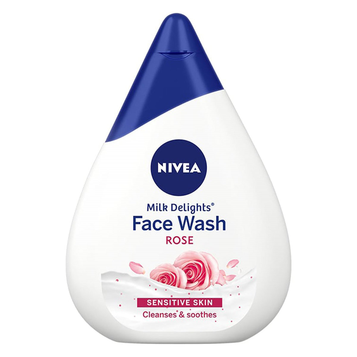 Nivea Milk Delights Rose Face Wash 100 ml | With Goodness Of Rose & Milk | For Sensitive Skin, Pack of 1 Nivea Milk Delights Rose Face Wash 100 ml | With Goodness Of Rose & Milk | For Sensitive Skin, Pack of 1