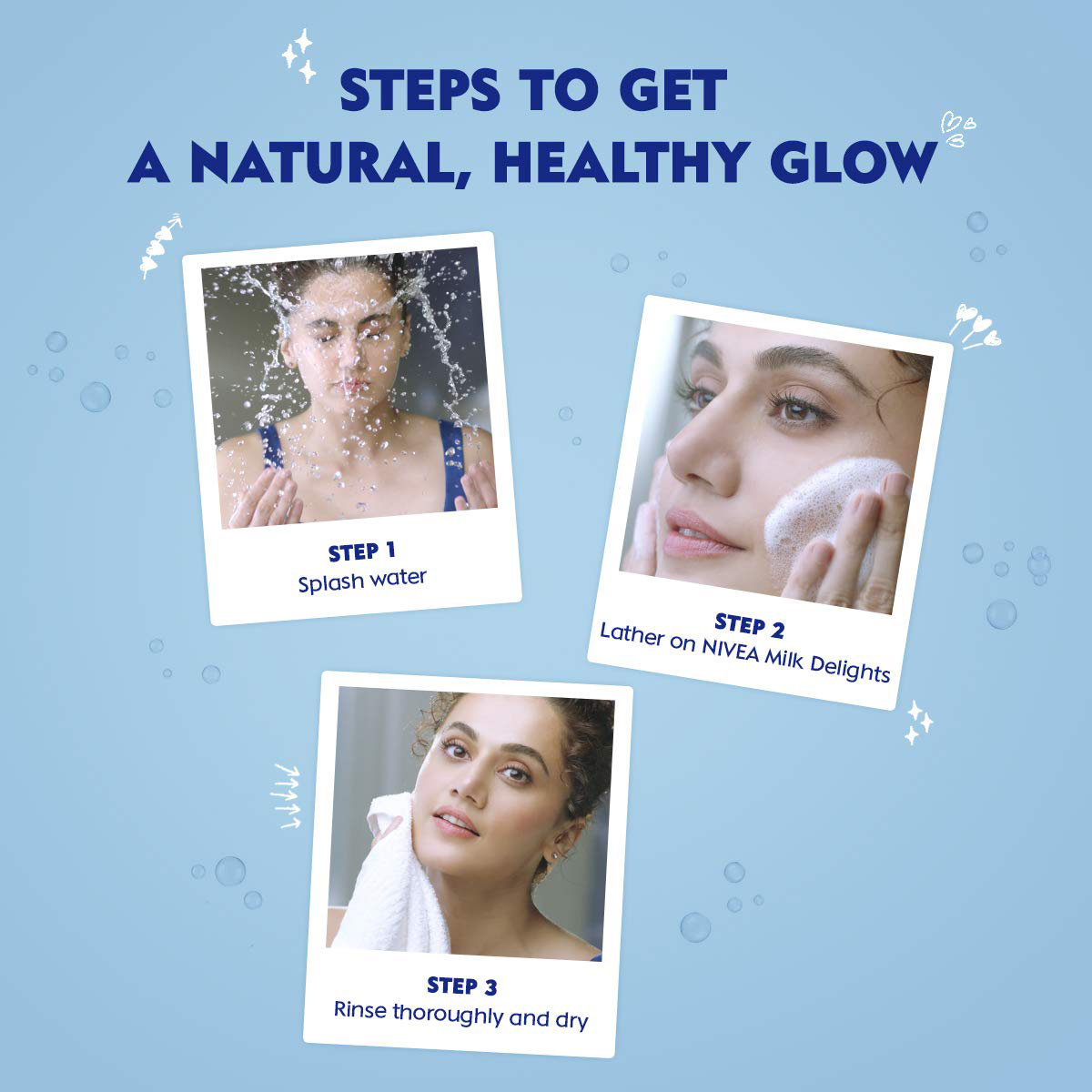 Nivea Milk Delights Saffron Face Wash 50 ml | Saffron & Milk | For Normal Skin, Pack of 1 Nivea Milk Delights Saffron Face Wash 50 ml | Saffron & Milk | For Normal Skin, Pack of 1