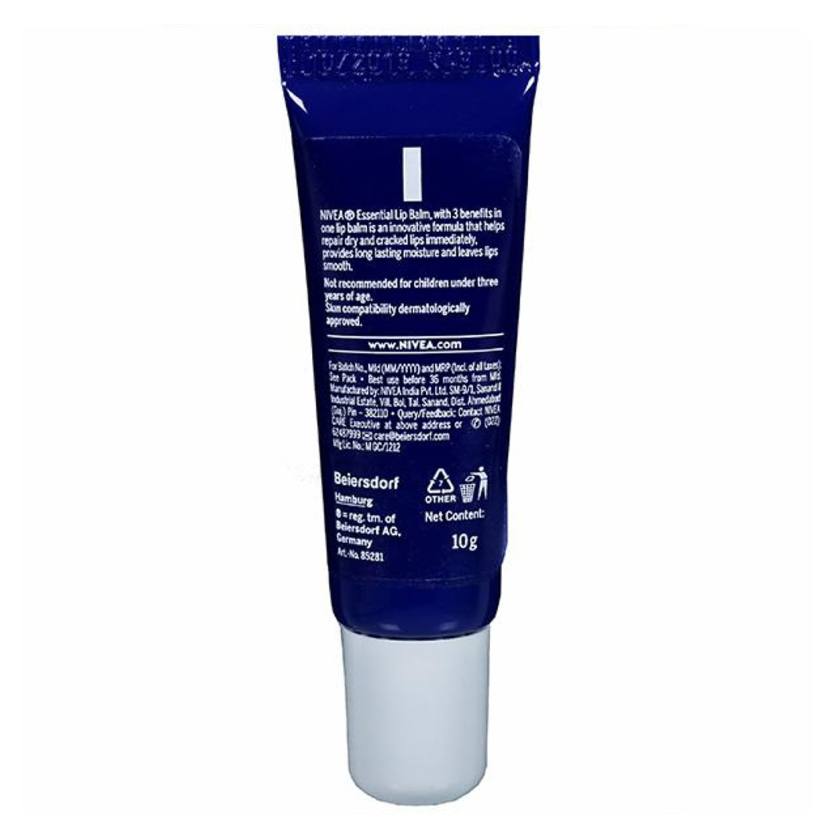 Nivea Lip Balm 10 gm | With Shea Butter | Moisturises, Smoothens & Repair Dry & Cracked Lips, Pack of 1 Nivea Lip Balm 10 gm | With Shea Butter | Moisturises, Smoothens & Repair Dry & Cracked Lips, Pack of 1