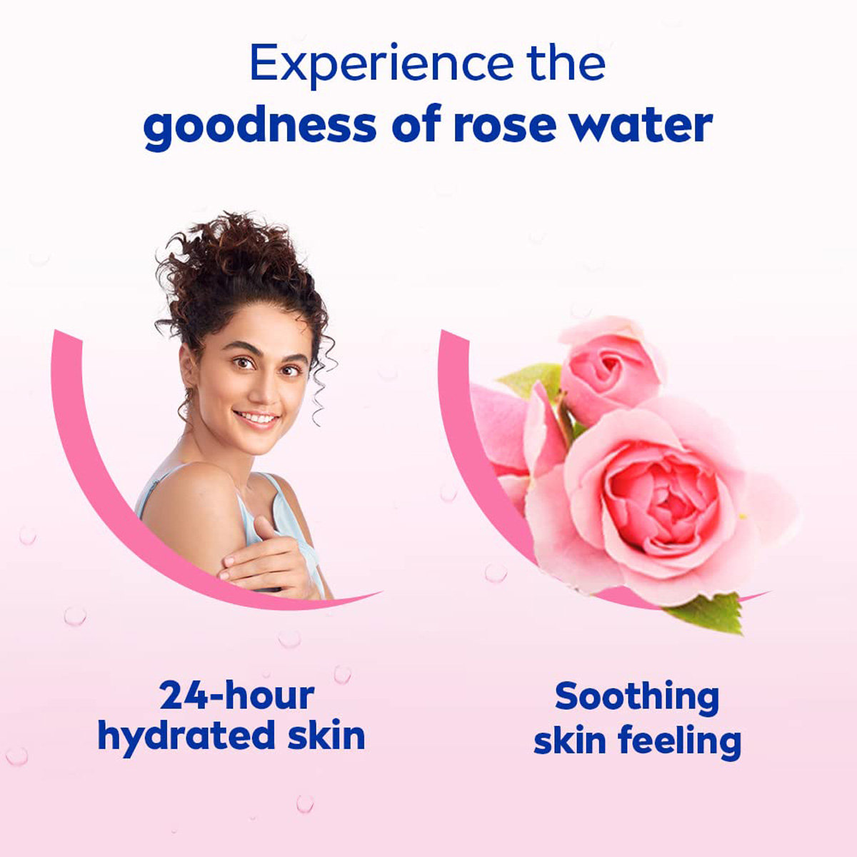 Nivea Rose Water Gel Body Lotion 75 ml | Rose Water | Refreshing Care | 24 hrs Of Hydration | Dryness Protection | Non Sticky Formula | Fast Absorbing Gel, Pack of 1 Nivea Rose Water Gel Body Lotion 75 ml | Rose Water | Refreshing Care | 24 hrs Of Hydration | Dryness Protection | Non Sticky Formula | Fast Absorbing Gel, Pack of 1