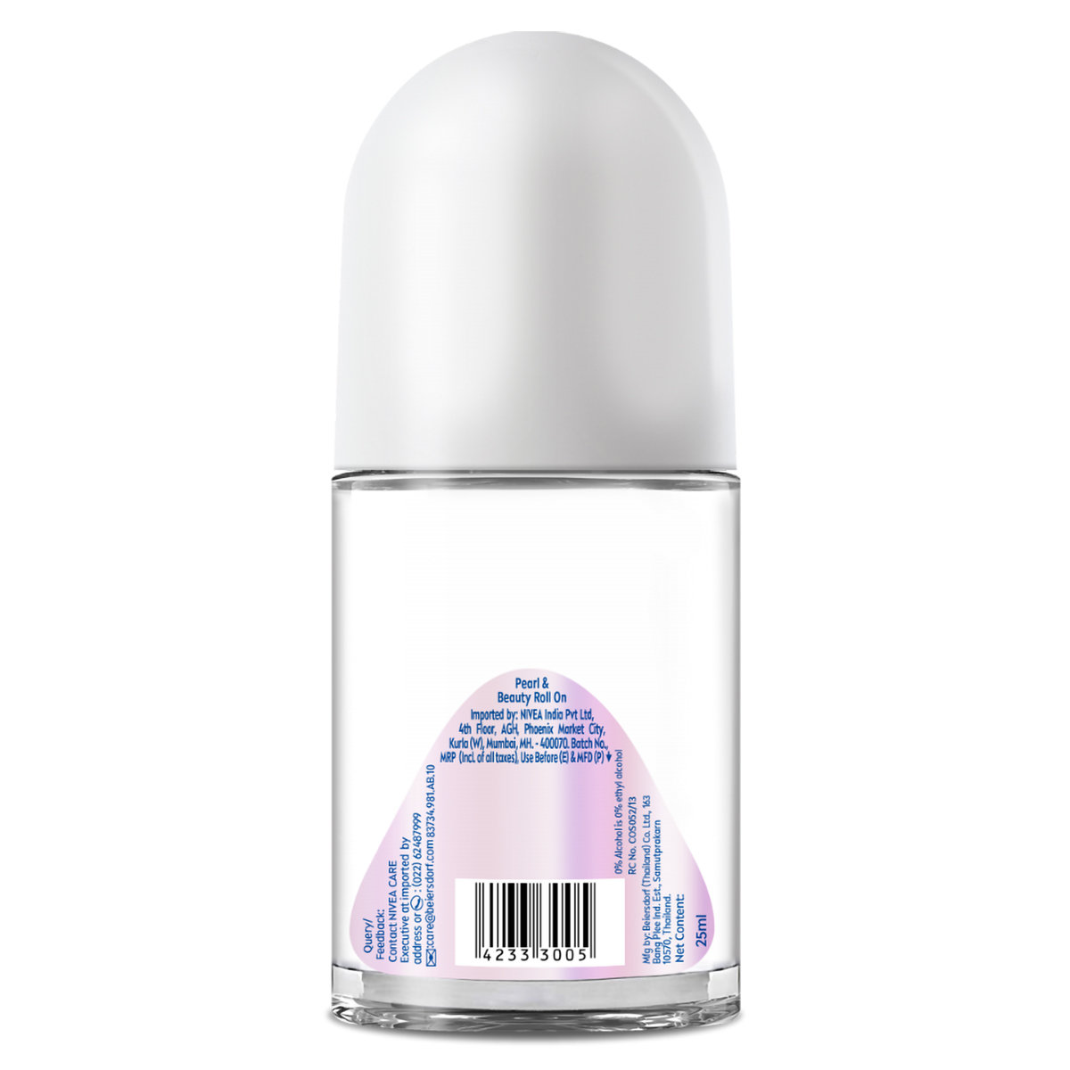 Nivea Pearl & Beauty Roll On Deodorant, 25 ml, Pack of 1 Nivea Pearl & Beauty Roll On Deodorant, 25 ml, Pack of 1