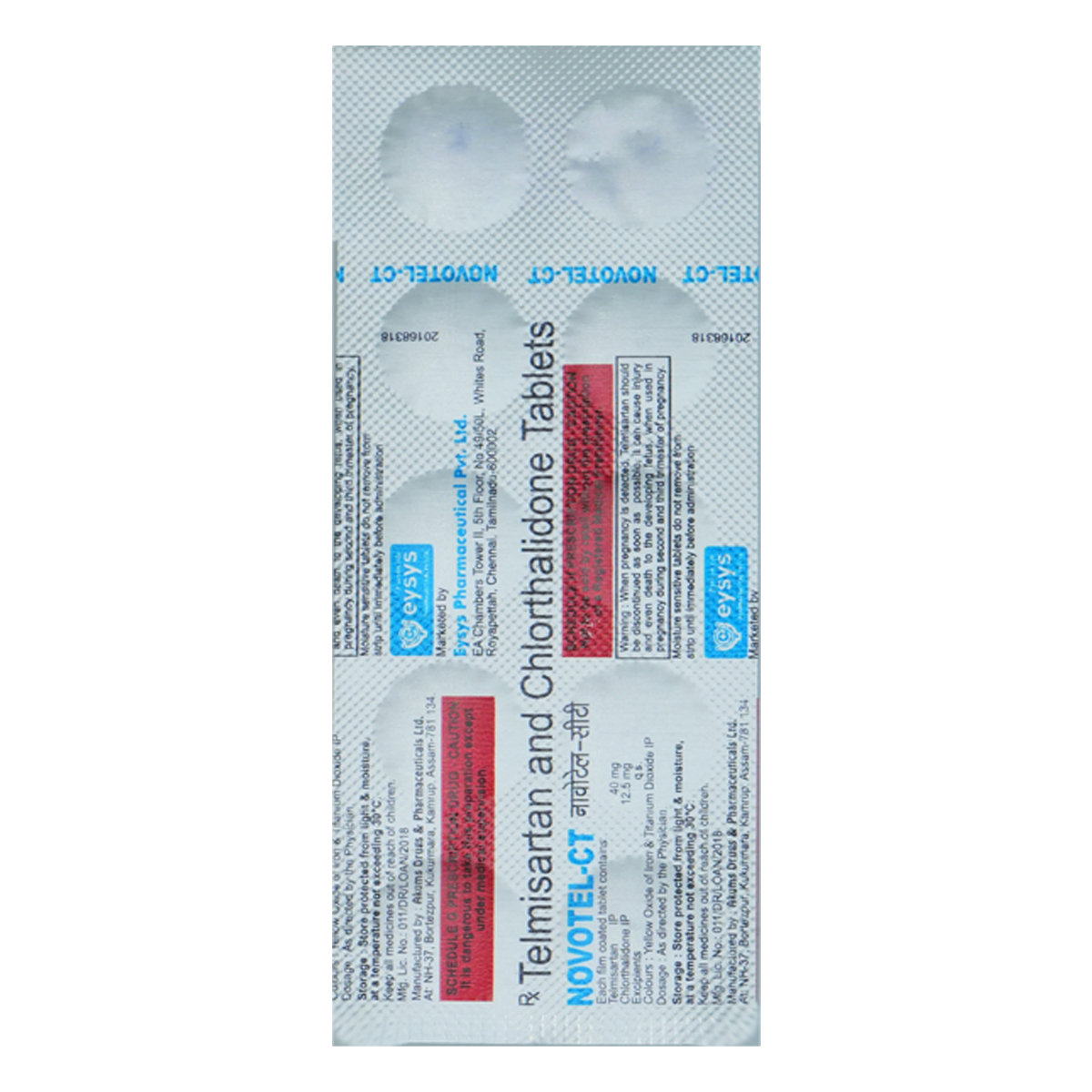 Novotel-CT Tablet 10's, Pack of 10 Novotel-CT Tablet 10's, Pack of 10