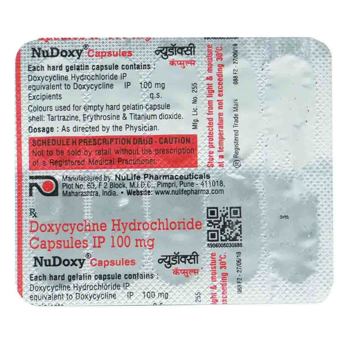 Nudoxy Capsule 10's, Pack of 10 CAPSULES Nudoxy Capsule 10's, Pack of 10 CAPSULES
