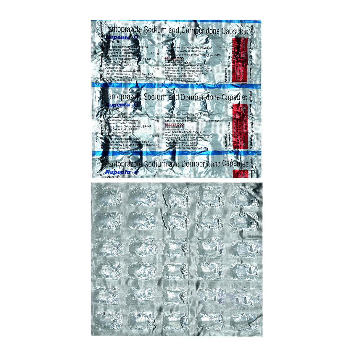 Nupenta-D Capsule 15's, Pack of 15 CAPSULES Nupenta-D Capsule 15's, Pack of 15 CAPSULES