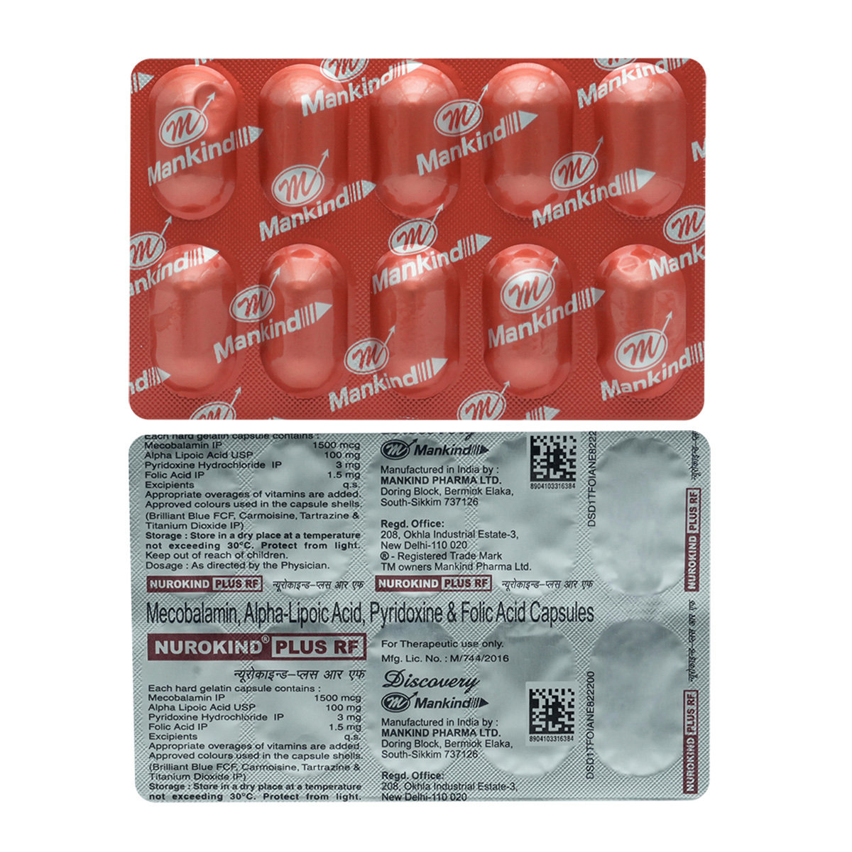 Nurokind Plus RF Capsule 10's, Pack of 10 Nurokind Plus RF Capsule 10's, Pack of 10