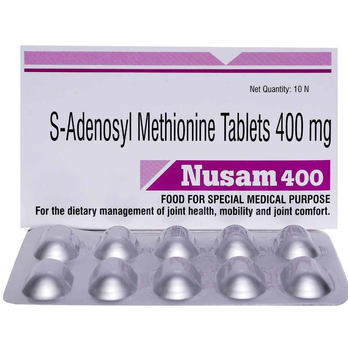 Nusam 400 Tablet 10's, Pack of 10 TABLETS Nusam 400 Tablet 10's, Pack of 10 TABLETS