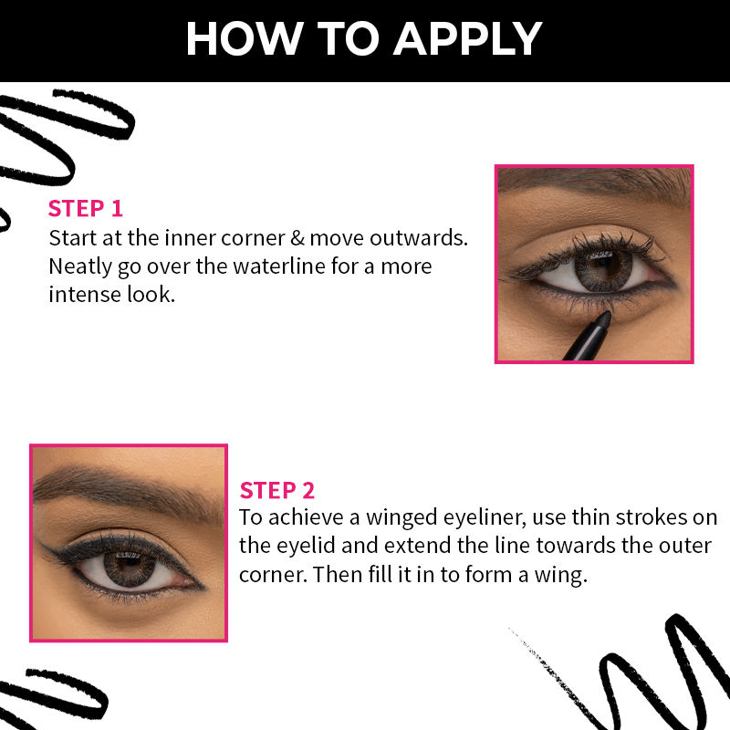 Nykaa Black Magic Kajal, 0.3 gm, Pack of 1 Nykaa Black Magic Kajal, 0.3 gm, Pack of 1