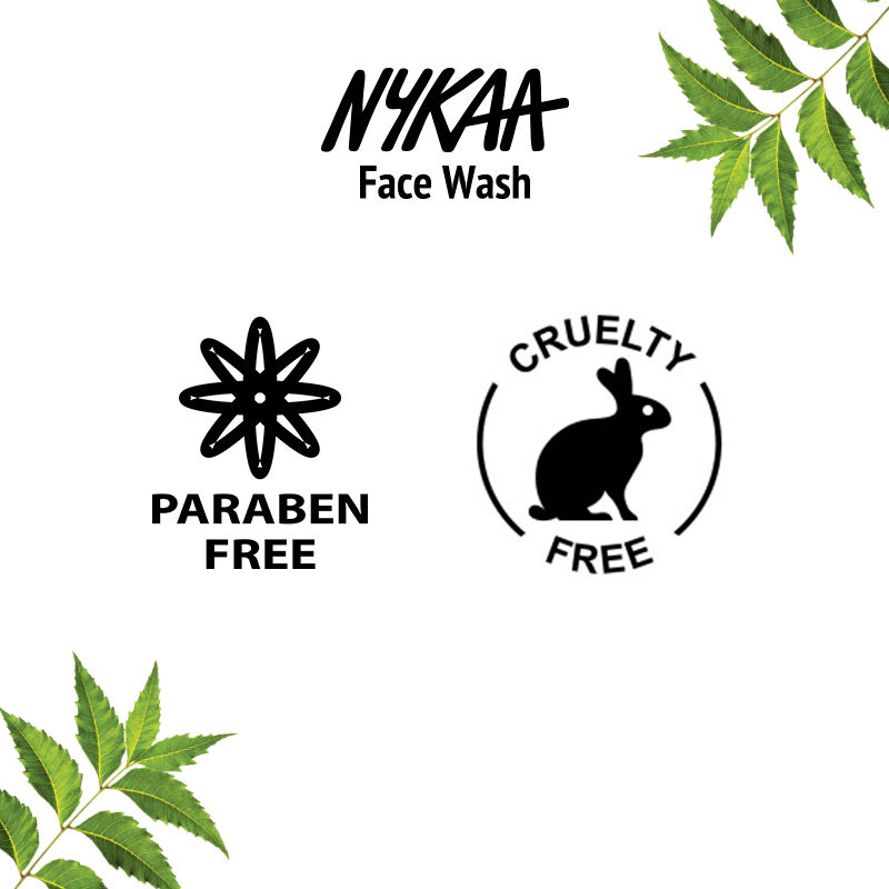 Nykaa Tea Tree & Neem Face Wash 100 ml | Tea Tree & Neem | Purifying | Deep Cleansing | For Acne Free & Healthy Skin | For Men & Women | For All Skin Type, Pack of 1 Nykaa Tea Tree & Neem Face Wash 100 ml | Tea Tree & Neem | Purifying | Deep Cleansing | For Acne Free & Healthy Skin | For Men & Women | For All Skin Type, Pack of 1