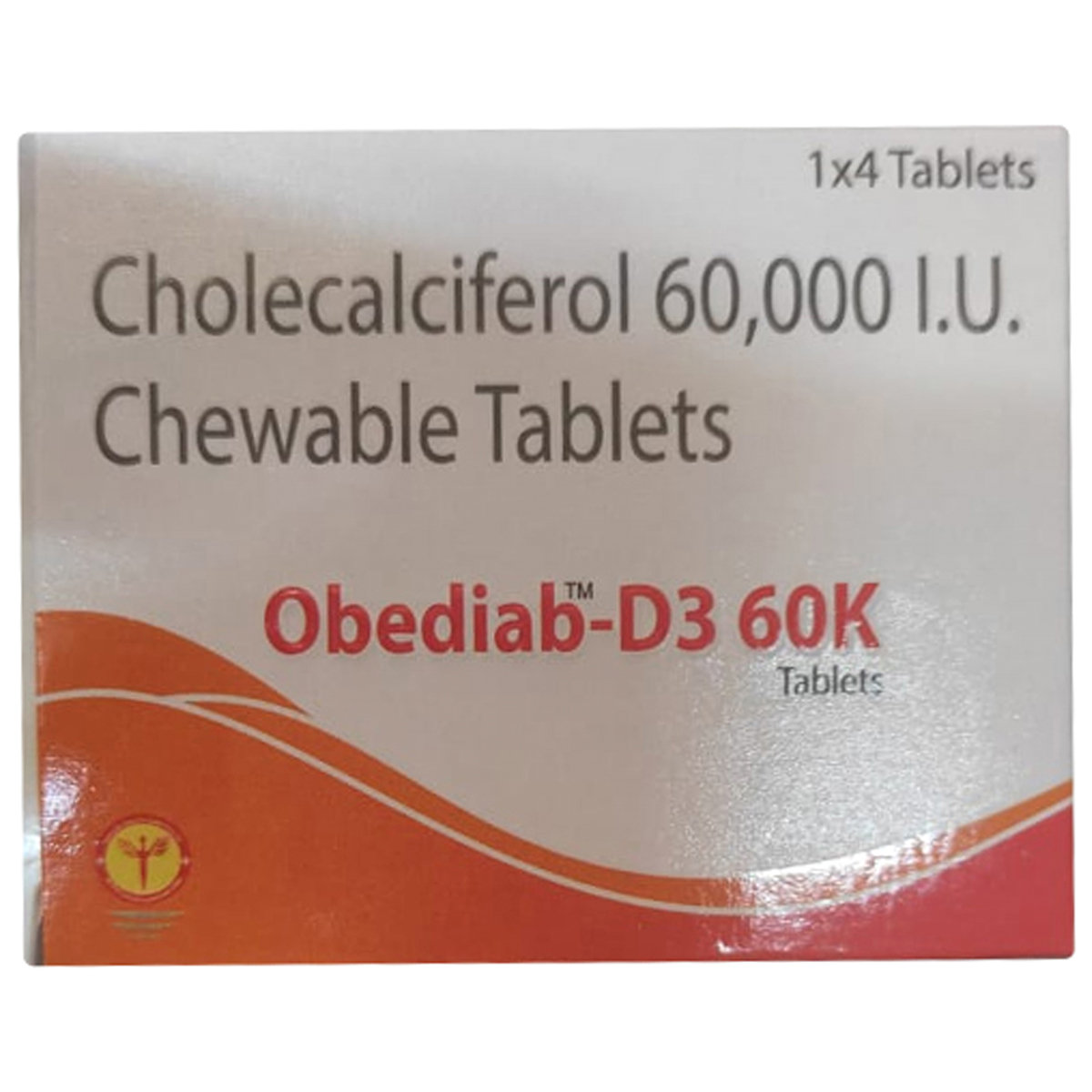 Obediab-D3 60K Chew Tab 4'S, Pack of 4 Obediab-D3 60K Chew Tab 4'S, Pack of 4