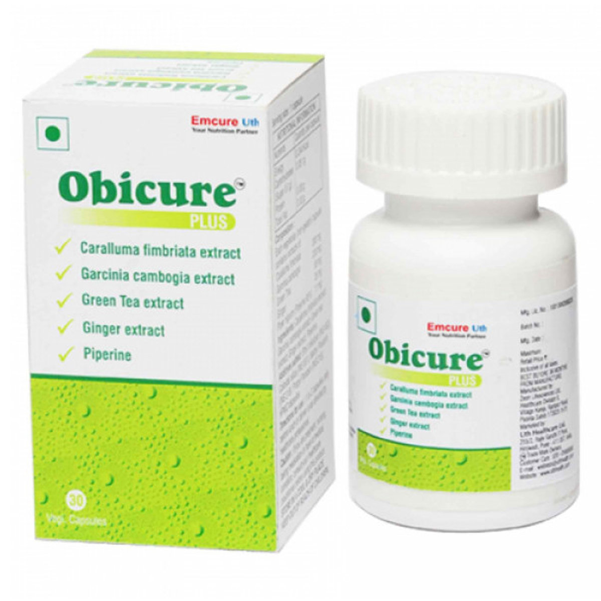 Obicure Plus, 30 Capsules, Pack of 1 Obicure Plus, 30 Capsules, Pack of 1