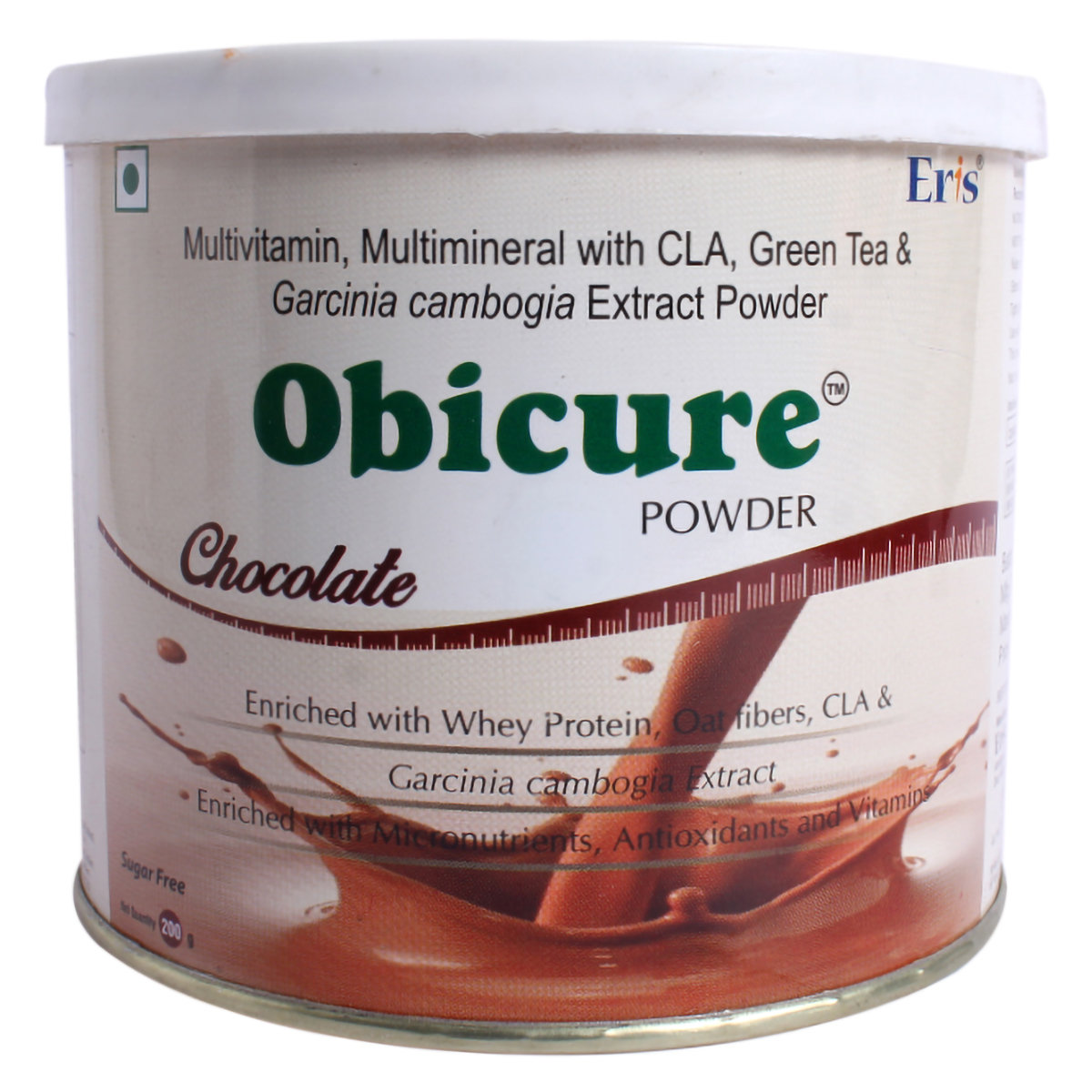 Obicure Sugar Free Chocolate Flavour Powder, 200 gm Jar, Pack of 1 Obicure Sugar Free Chocolate Flavour Powder, 200 gm Jar, Pack of 1