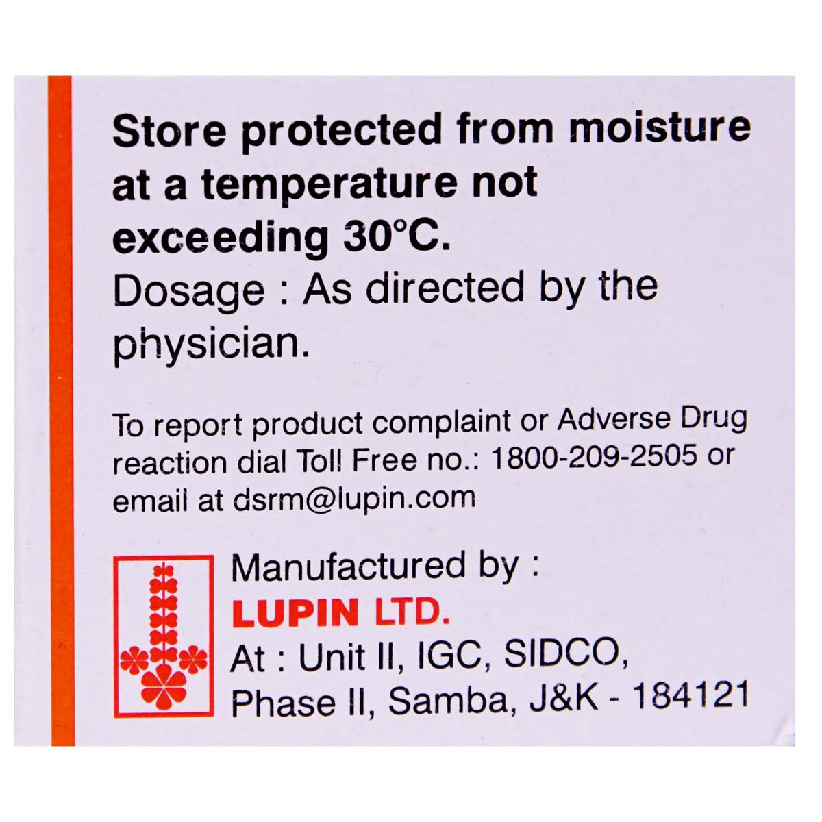 Odoxil 500 mg Tablet 10's, Pack of 10 TABLETS Odoxil 500 mg Tablet 10's, Pack of 10 TABLETS