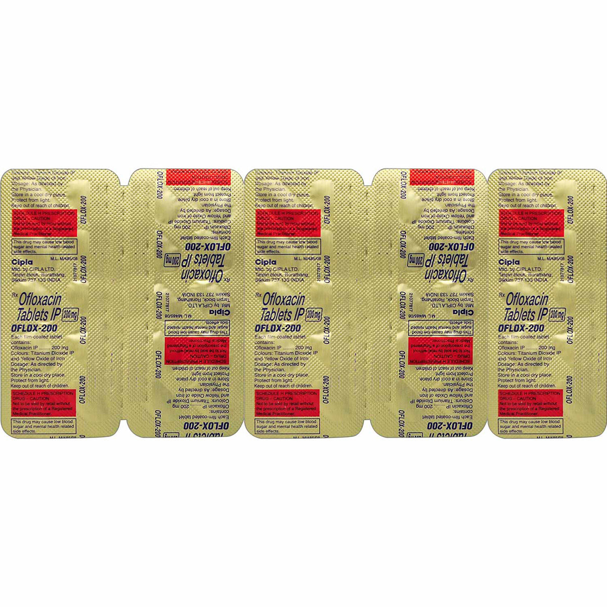 Oflox 200 Tablet 10's, Pack of 10 TABLETS Oflox 200 Tablet 10's, Pack of 10 TABLETS