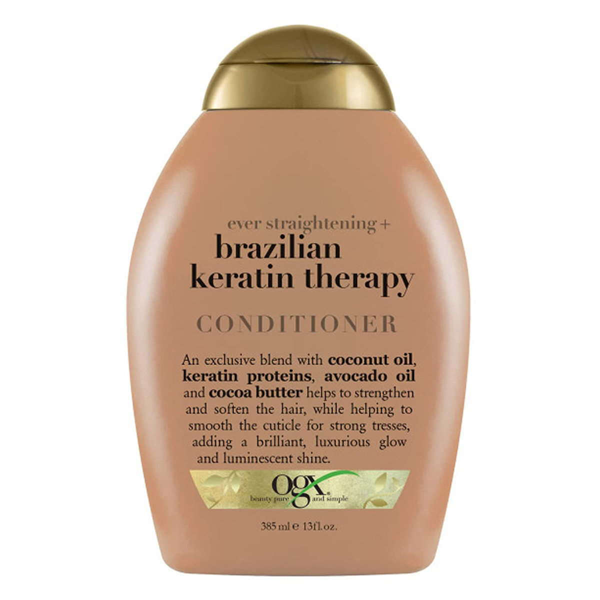 Ogx Brazilian Keratin Conditioner, 385 ml, Pack of 1 Ogx Brazilian Keratin Conditioner, 385 ml, Pack of 1