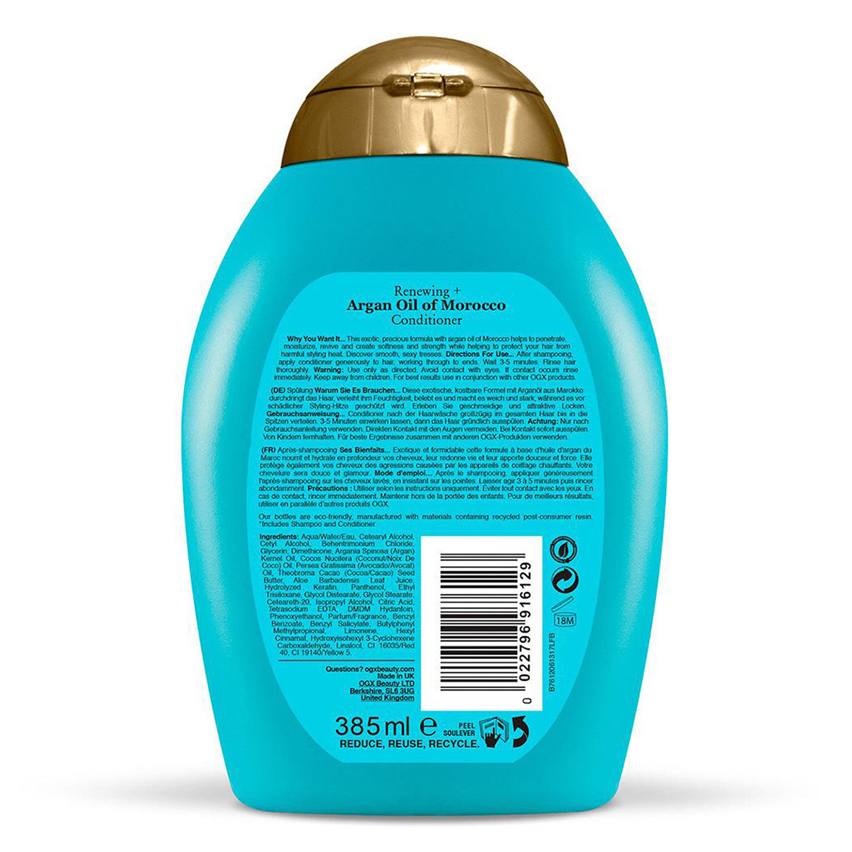 Ogx Argan Oil Morocco Conditioner, 385 ml, Pack of 1 Ogx Argan Oil Morocco Conditioner, 385 ml, Pack of 1