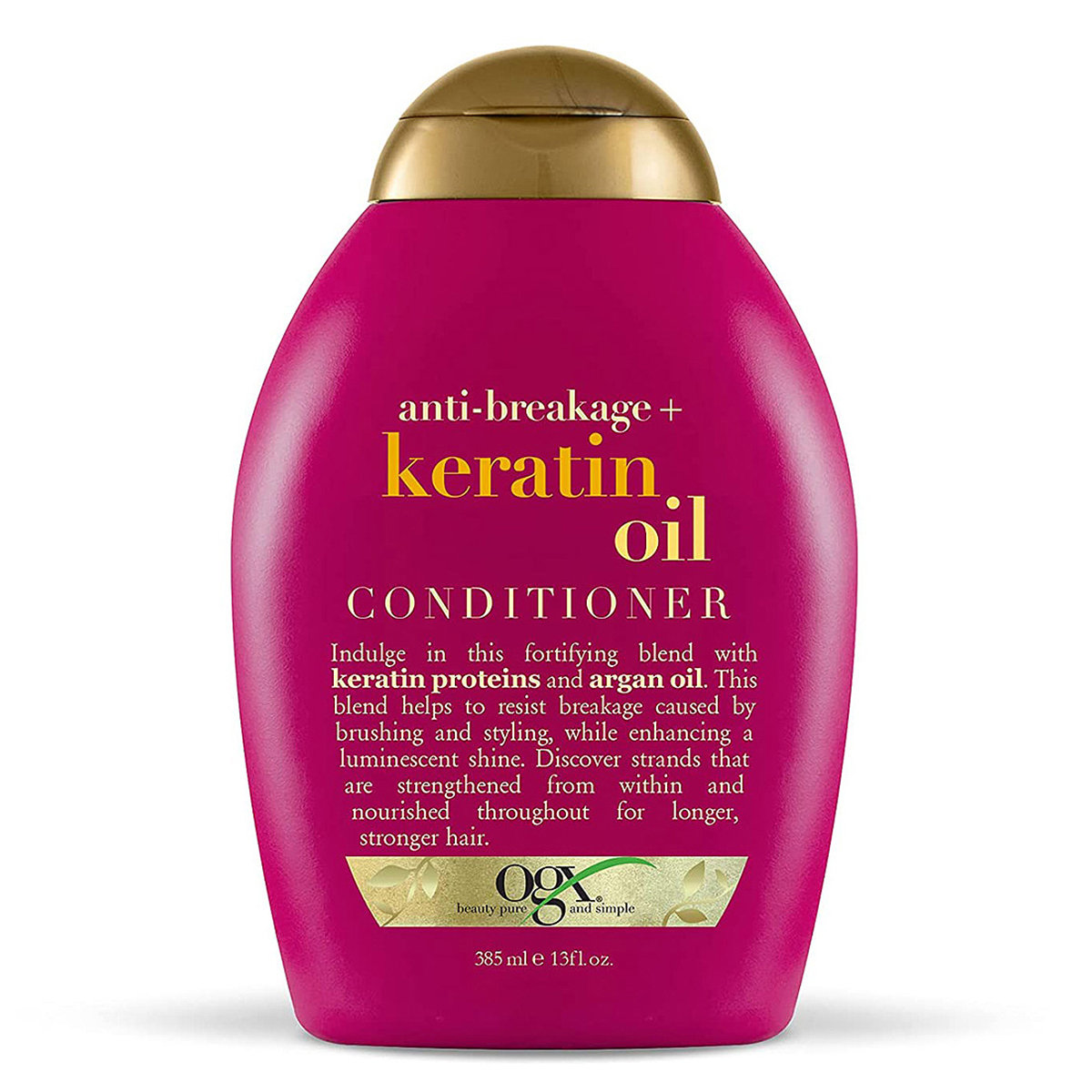 Ogx Anti-Breakage Keratin Oil Conditioner, 385 ml, Pack of 1 Ogx Anti-Breakage Keratin Oil Conditioner, 385 ml, Pack of 1
