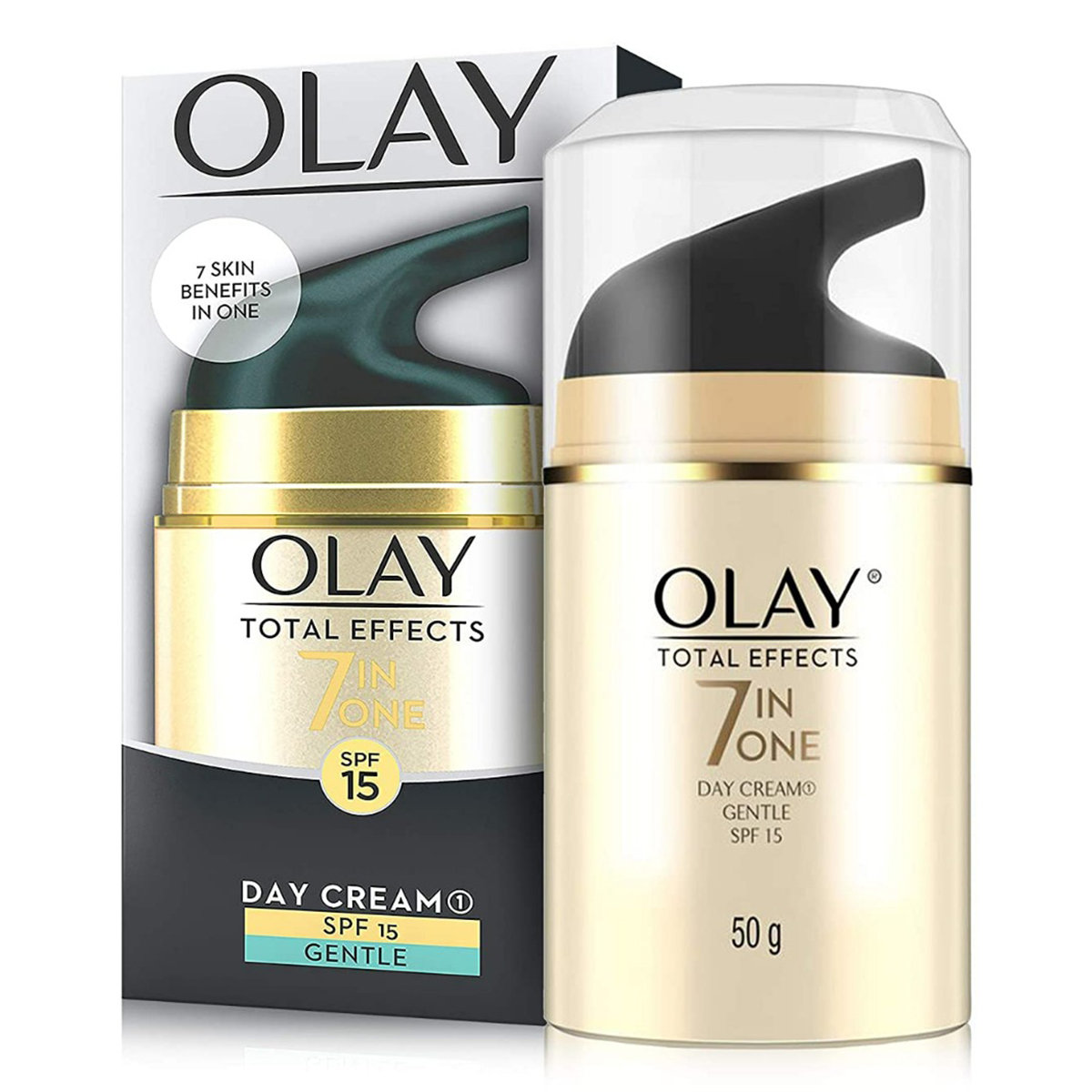 Olay Total Effects 7 in 1 Gentle Day Cream SPF 15, 50 gm, Pack of 1 Olay Total Effects 7 in 1 Gentle Day Cream SPF 15, 50 gm, Pack of 1