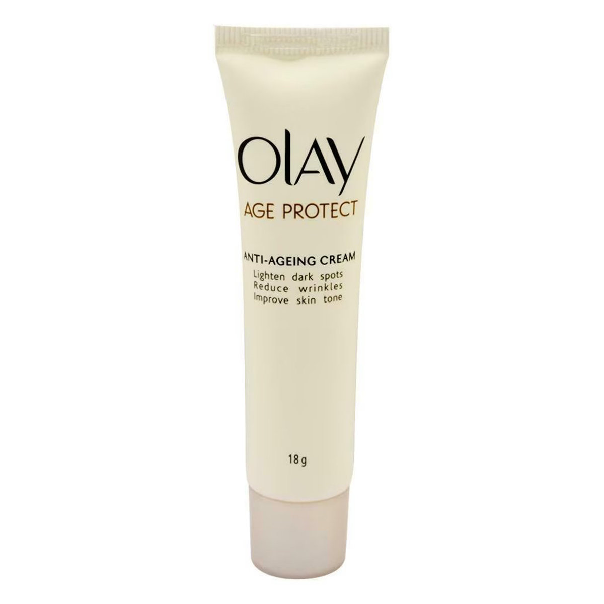 Olay Age Protect Anti Ageing Cream 18 gm | Provides Long Lasting Moisturization | Reduces Wrinkles | Lightens Dark Spots | Enahnce Skin Tone | For Normal/Dry/Combination/ Oily Skin, Pack of 1 Olay Age Protect Anti Ageing Cream 18 gm | Provides Long Lasting Moisturization | Reduces Wrinkles | Lightens Dark Spots | Enahnce Skin Tone | For Normal/Dry/Combination/ Oily Skin, Pack of 1