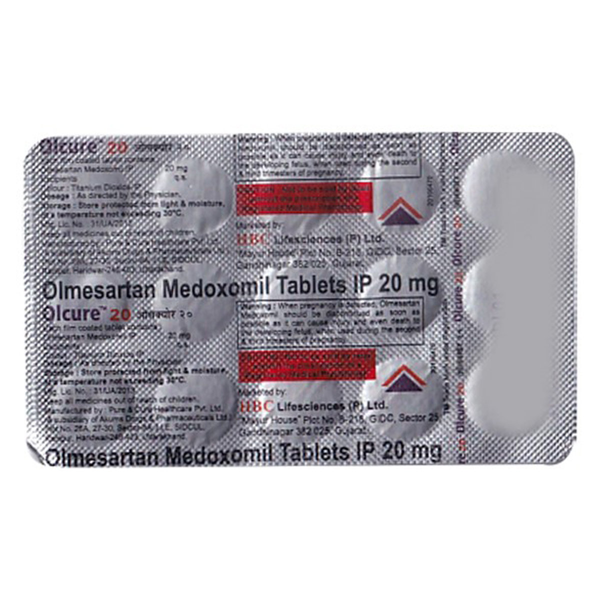 Olcure 20 Tablet 15's, Pack of 15 TABLETS Olcure 20 Tablet 15's, Pack of 15 TABLETS