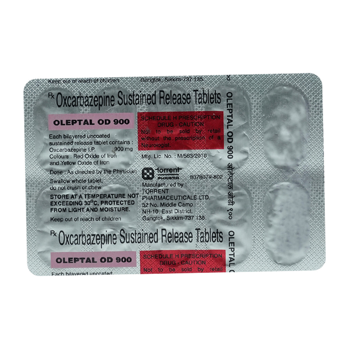 Oleptal OD 900 Tablet 10's, Pack of 10 TabletS Oleptal OD 900 Tablet 10's, Pack of 10 TabletS