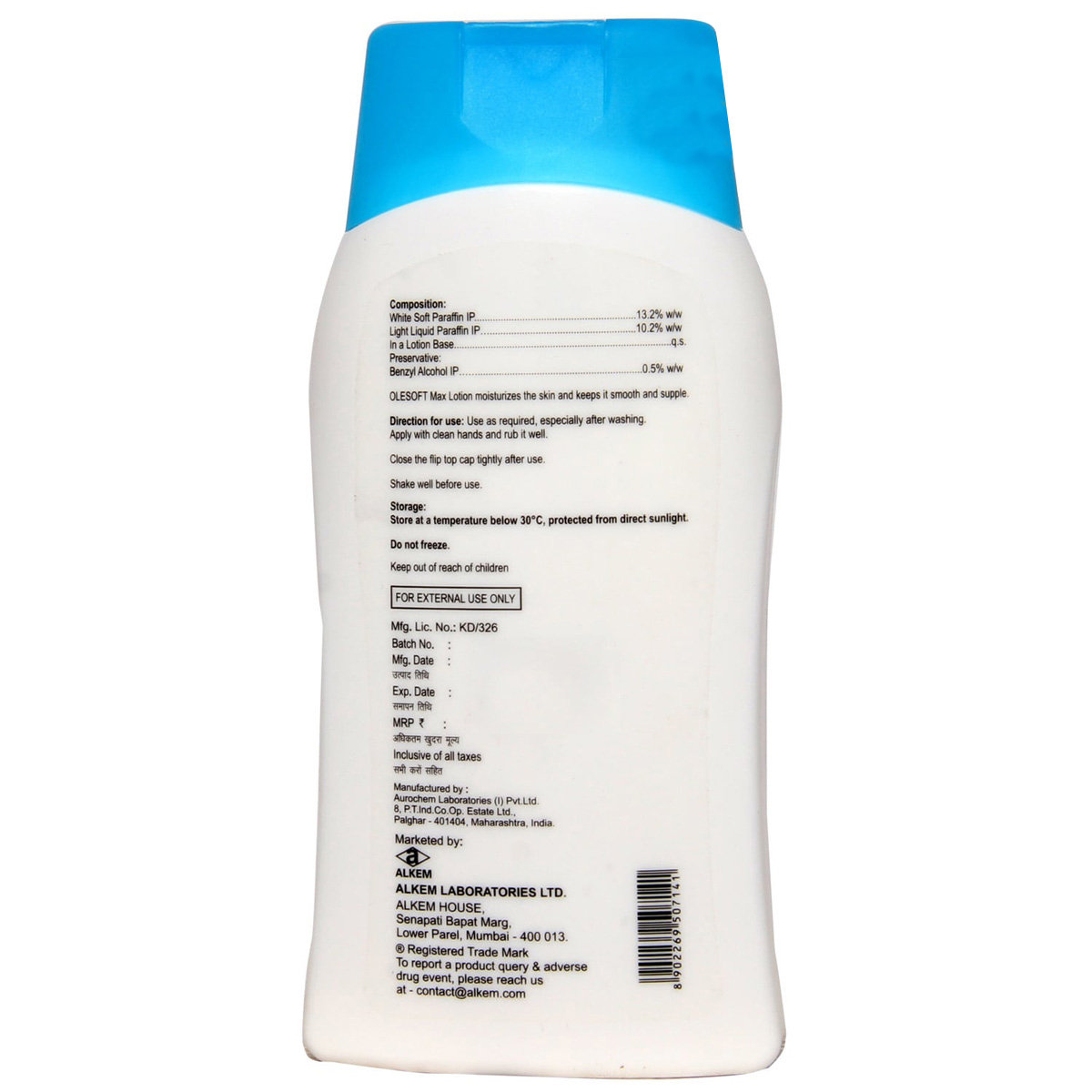 Olesoft Max Lotion 200 ml, Pack of 1 Lotion Olesoft Max Lotion 200 ml, Pack of 1 Lotion