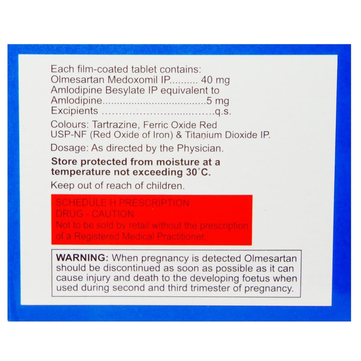 Olkem-40 AM Tablet 15's, Pack of 15 TabletS Olkem-40 AM Tablet 15's, Pack of 15 TabletS