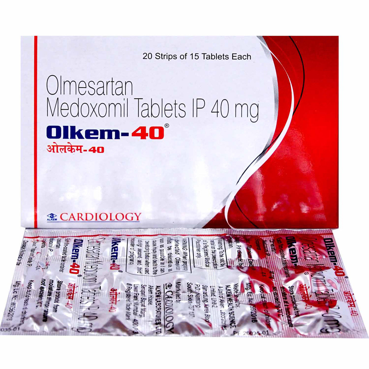 Olkem-40 Tablet 15's, Pack of 15 TABLETS Olkem-40 Tablet 15's, Pack of 15 TABLETS