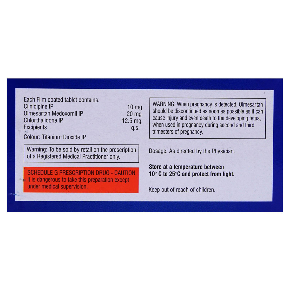 Olkem Trio 12.5 Tablet 10's, Pack of 10 TABLETS Olkem Trio 12.5 Tablet 10's, Pack of 10 TABLETS