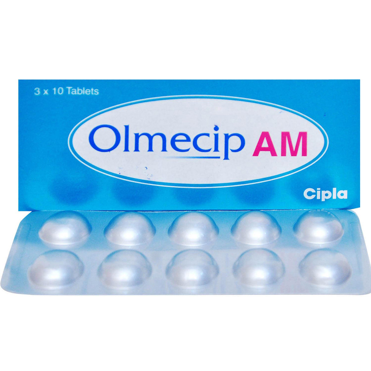 Olmecip AM Tablet 10's, Pack of 10 TABLETS Olmecip AM Tablet 10's, Pack of 10 TABLETS